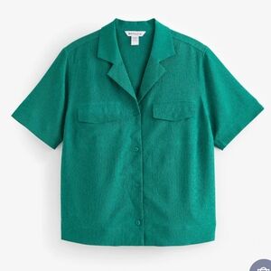 Athleta Teal Echo Top